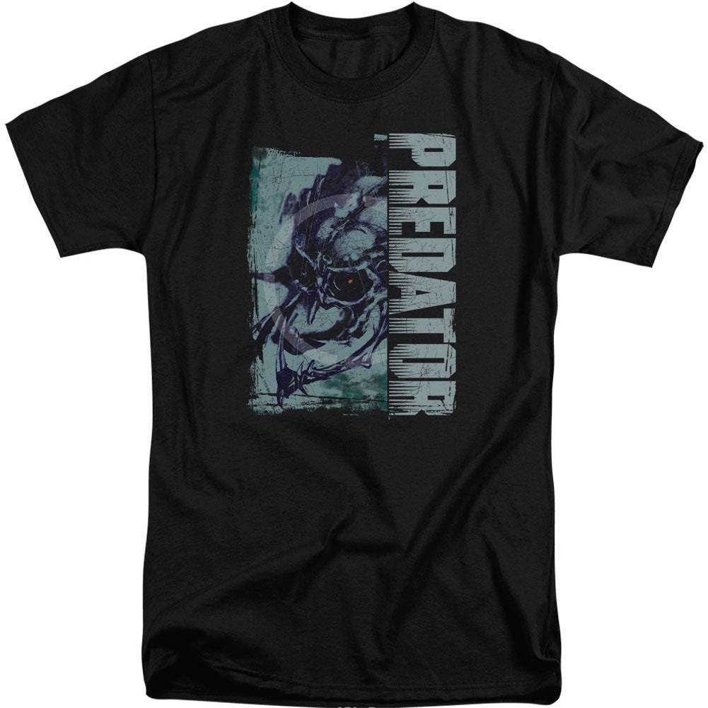 Predator Yautja Skull Adult Tall T-shirt Tall Front