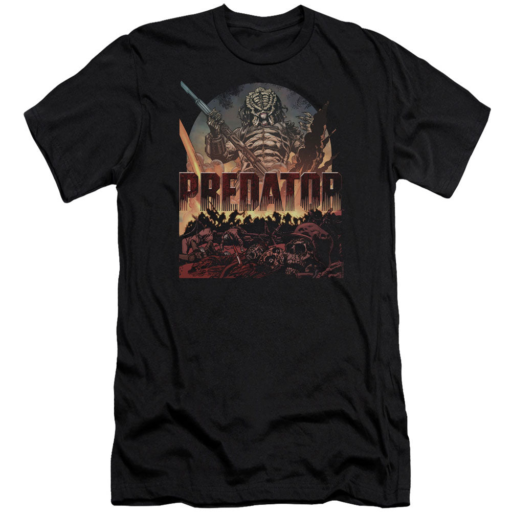 Predator Battle Adult Slim Fit Slim Fit T-shirt Front