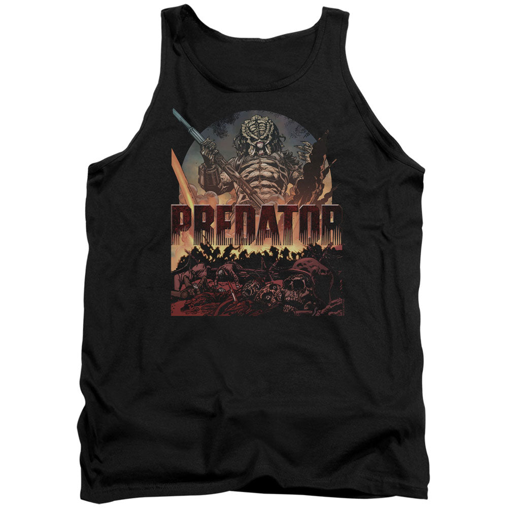Predator Battle Mens Tank Front