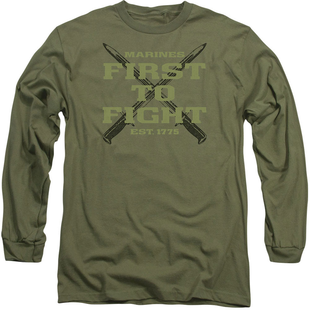 Us Marine Corps First Long Sleeve Front