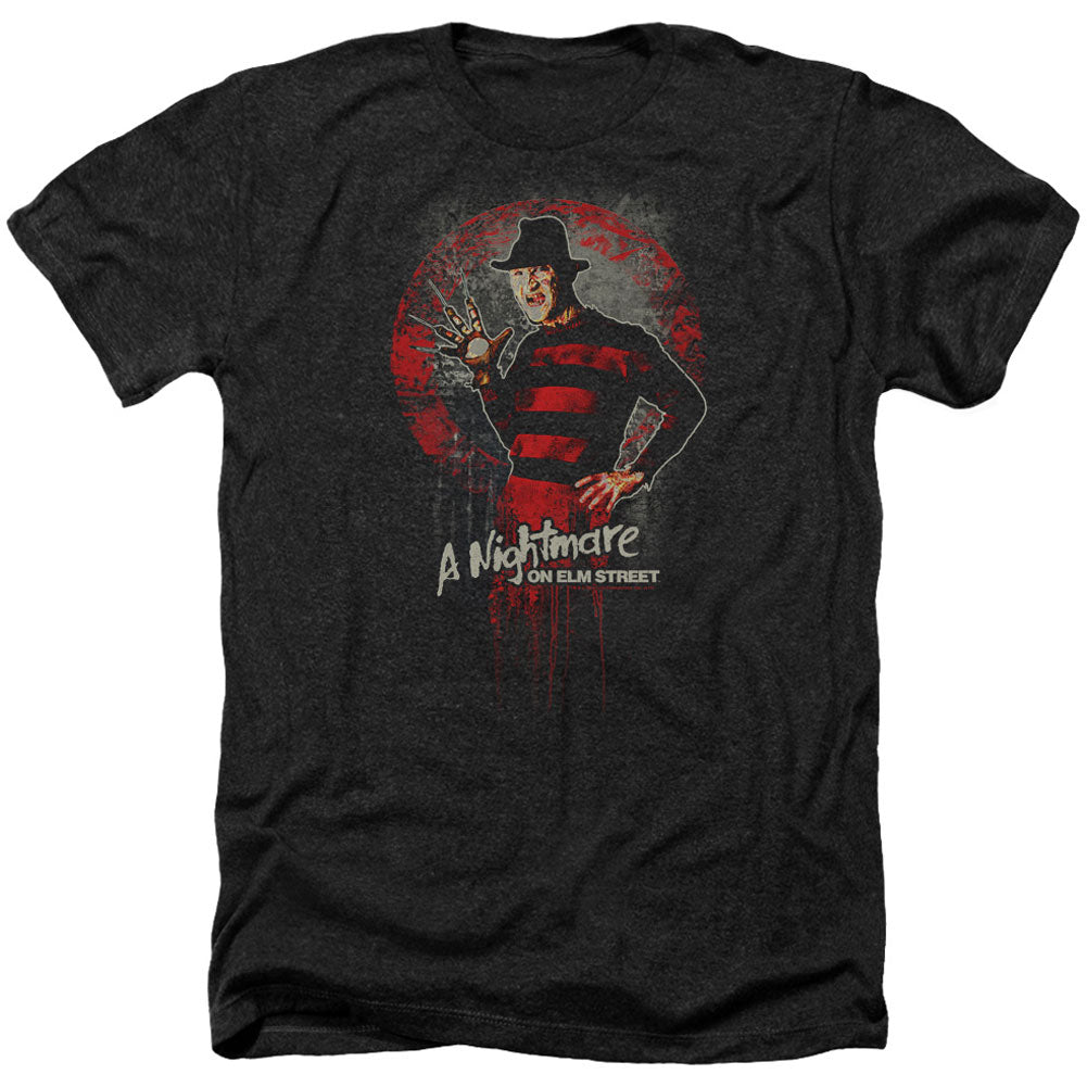 Nightmare On Elm Street This Is God Adult Heather 40% Poly T-shirt Front