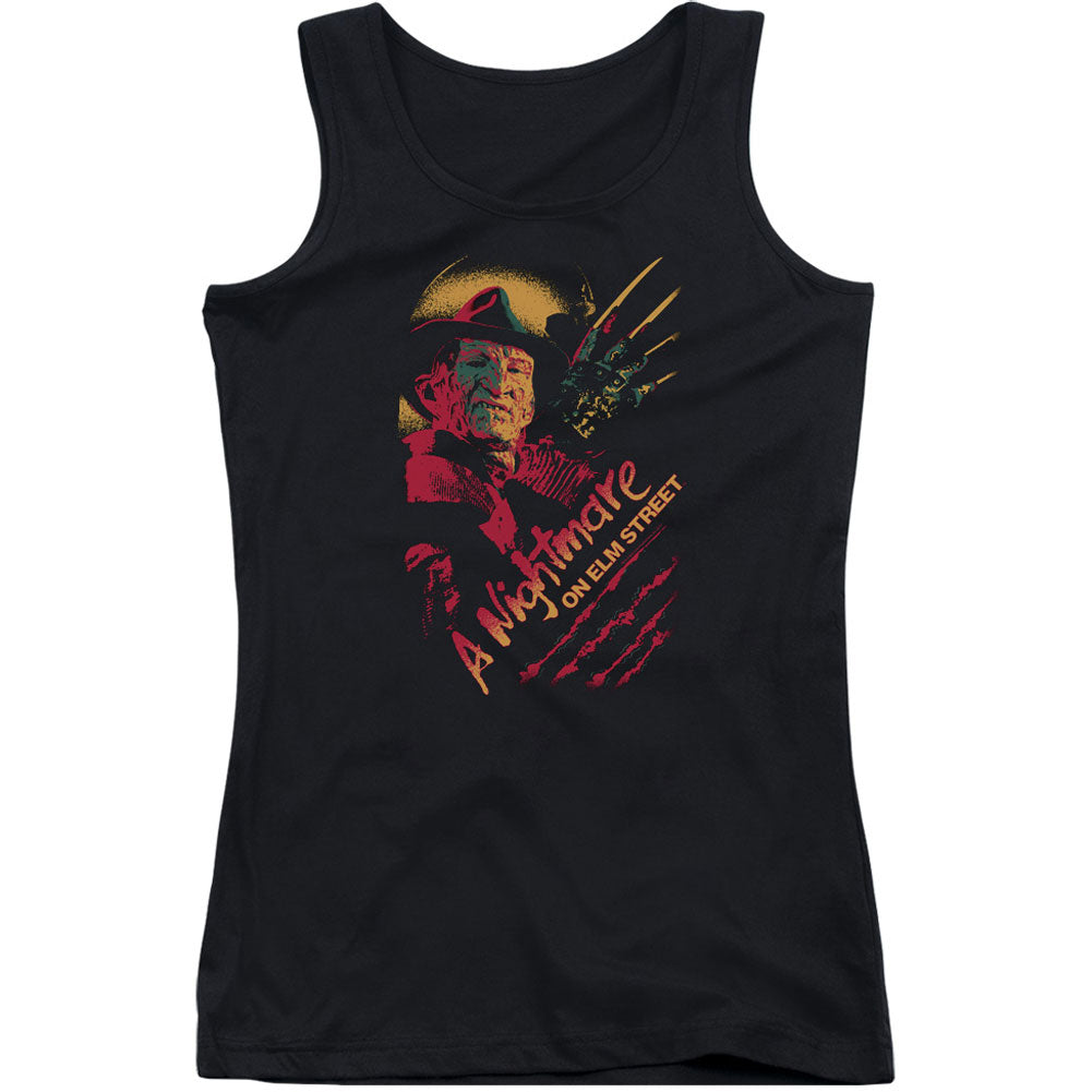 Nightmare On Elm Street Freddy Claws Junior Top Front