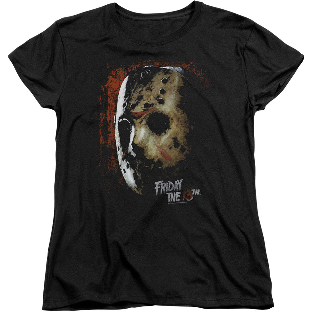 Friday The 13th Mask Of Death Junior Top Front