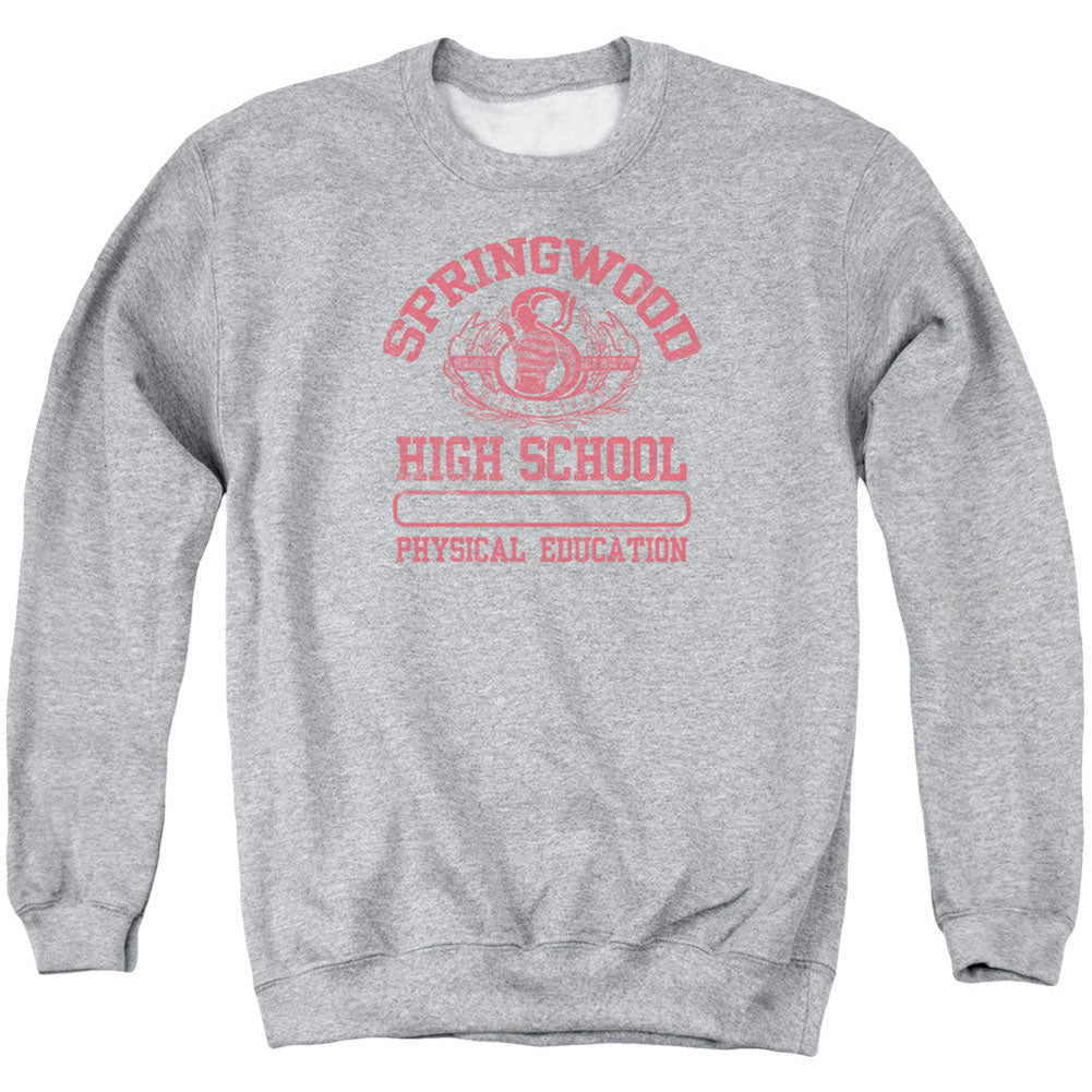 Nightmare On Elm Street Springwood High Adult Sweatshirt Front