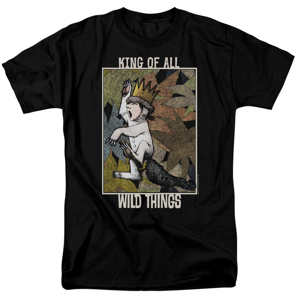 Where The Wild Things Are King Of All Wild Things Adult T-shirt Front