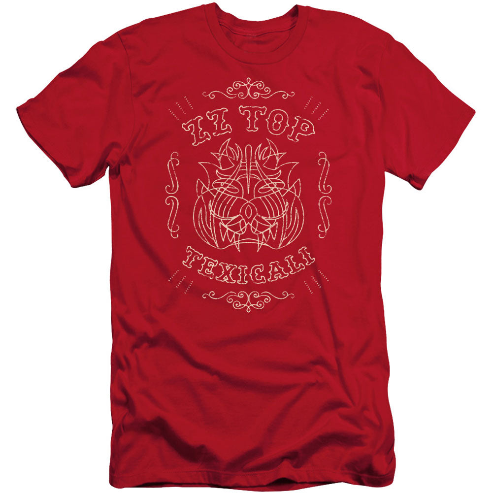 ZZ Top Texicali Demon Adult Slim Fit Slim Fit T-shirt Front