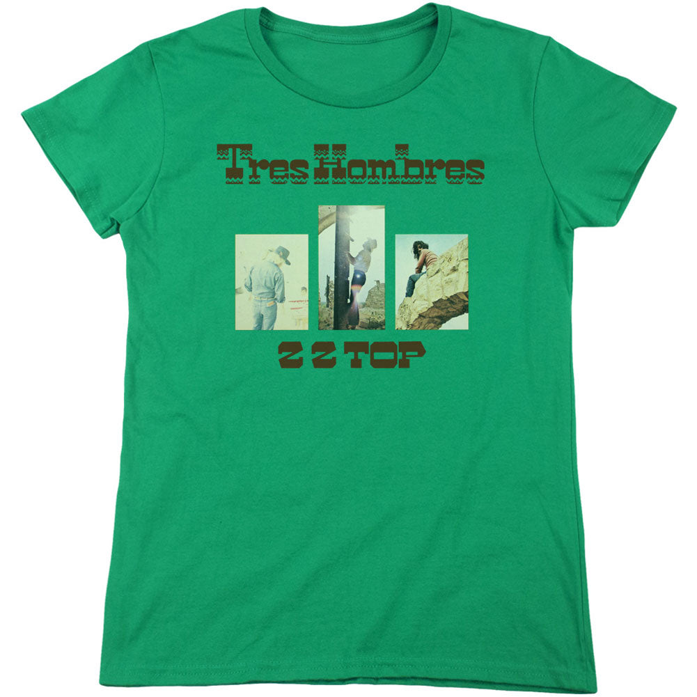ZZ Top Tres Hombres Junior Top Front
