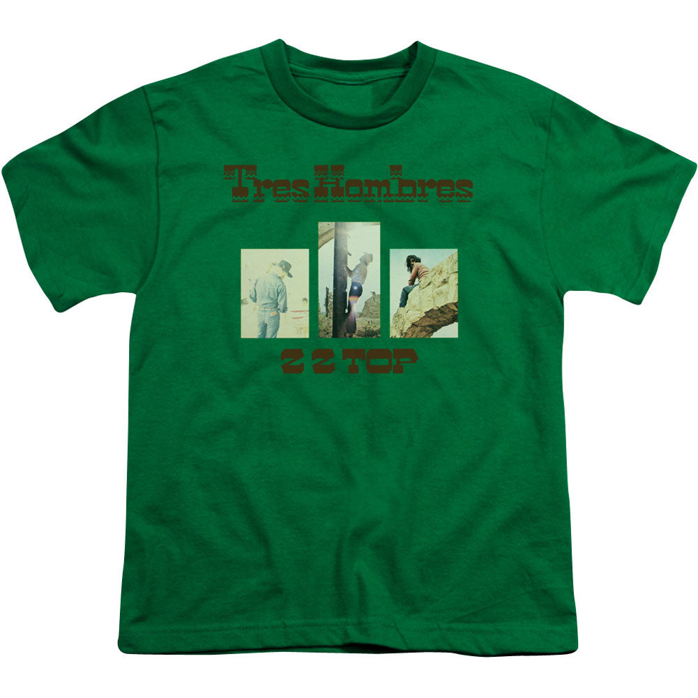 ZZ Top Tres Hombres Youth T-shirt Front