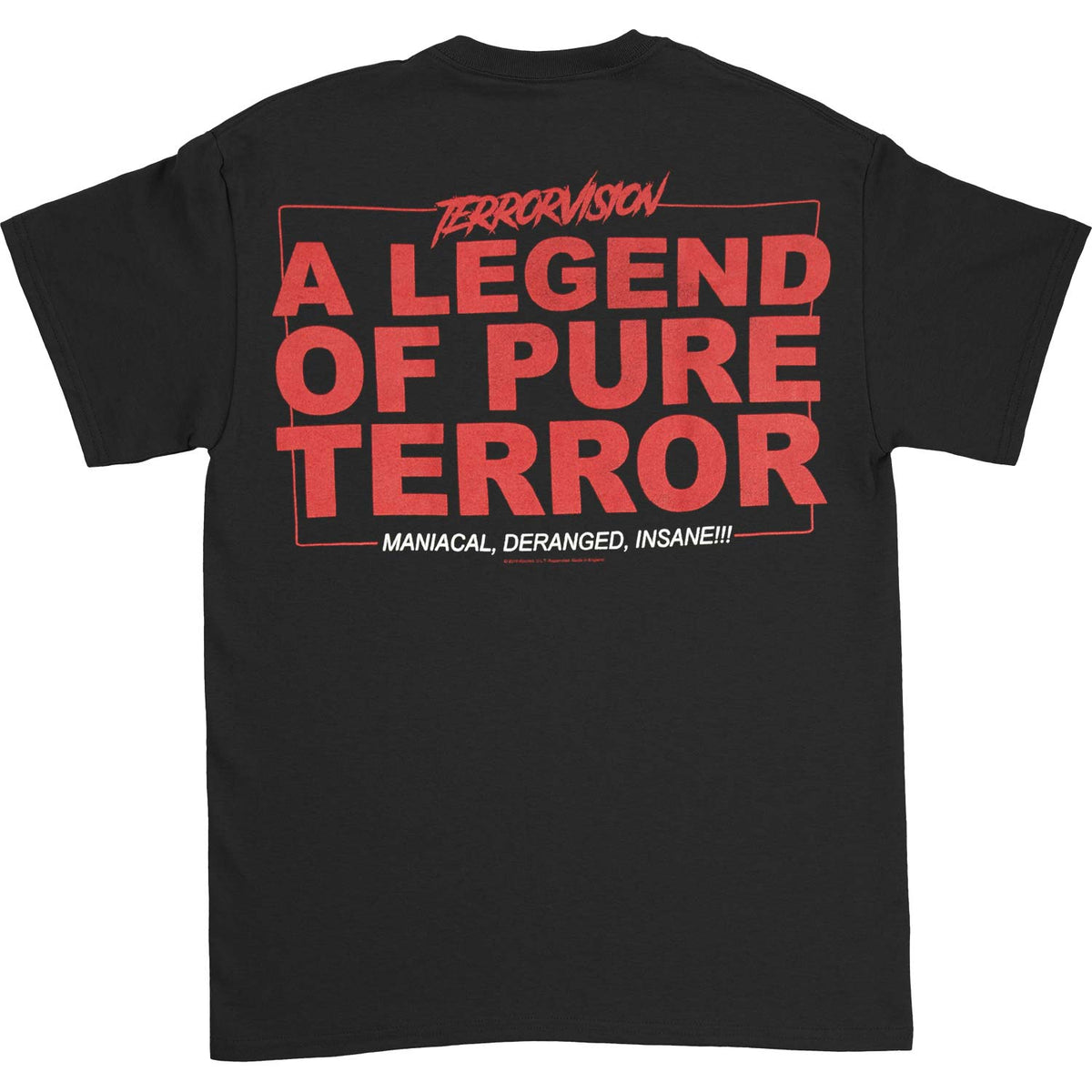 Aborted TerrorVision T-shirt Back