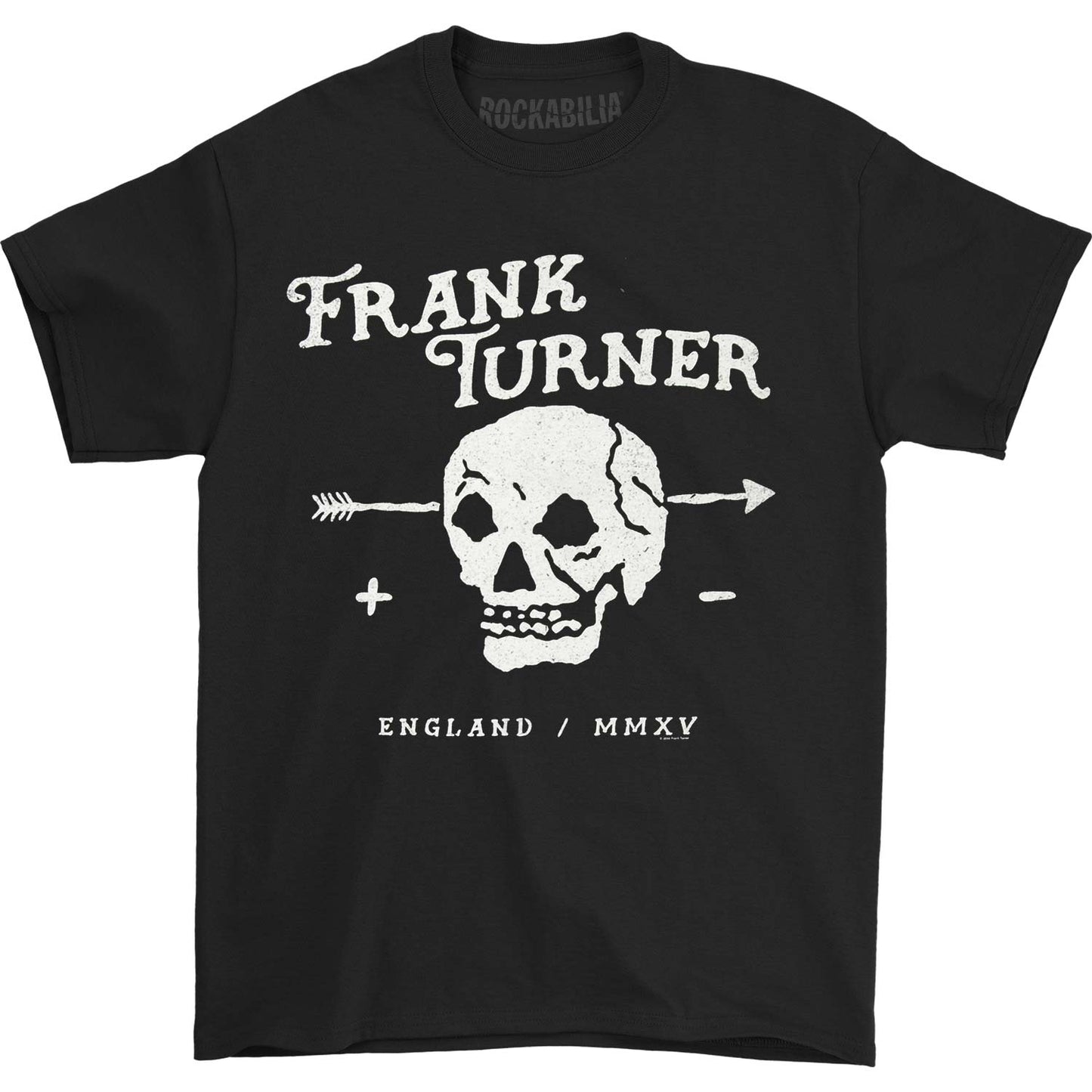Frank Turner Arrow Through Skull T-shirt Front