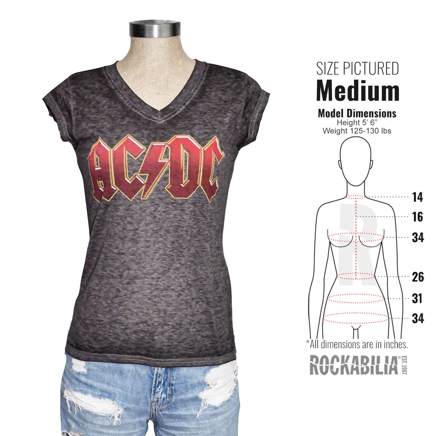 Red Name Sleeveless Junior Tee Junior Top