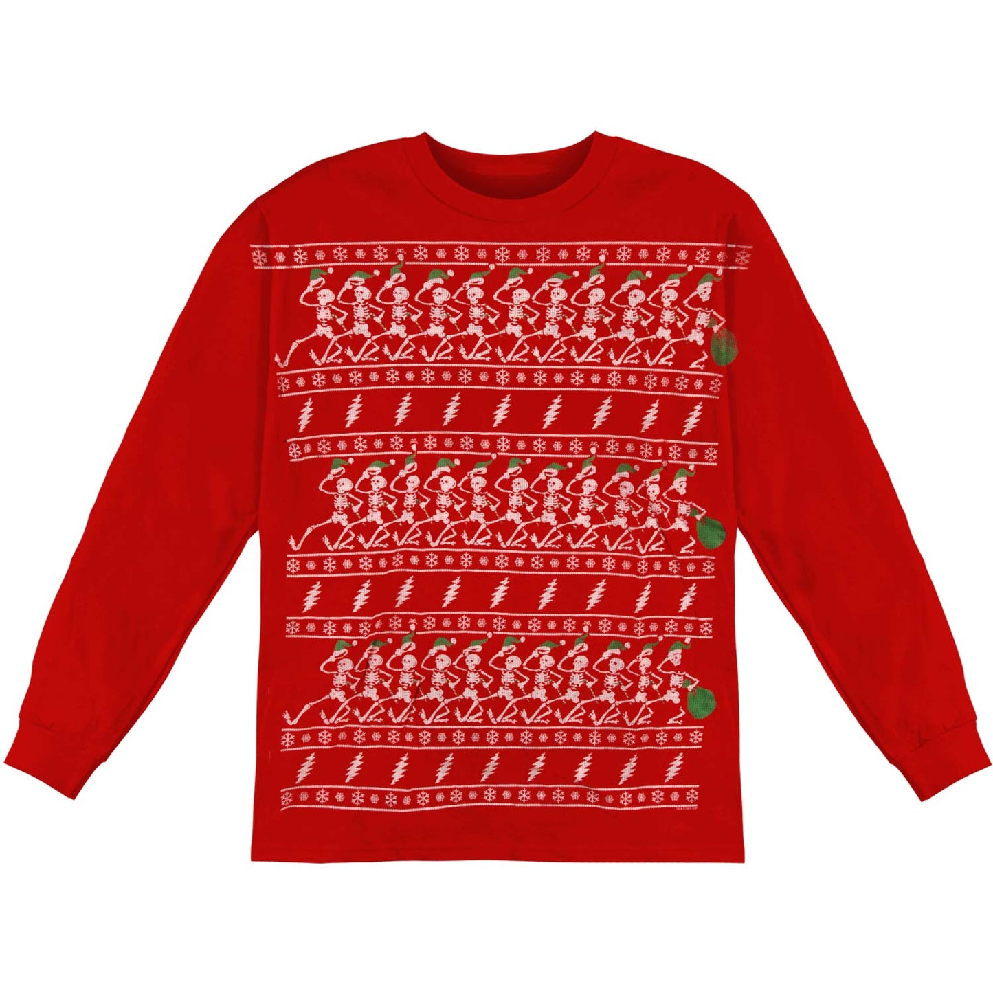 Dancin Skeletons XMas Sweater Long Sleeve