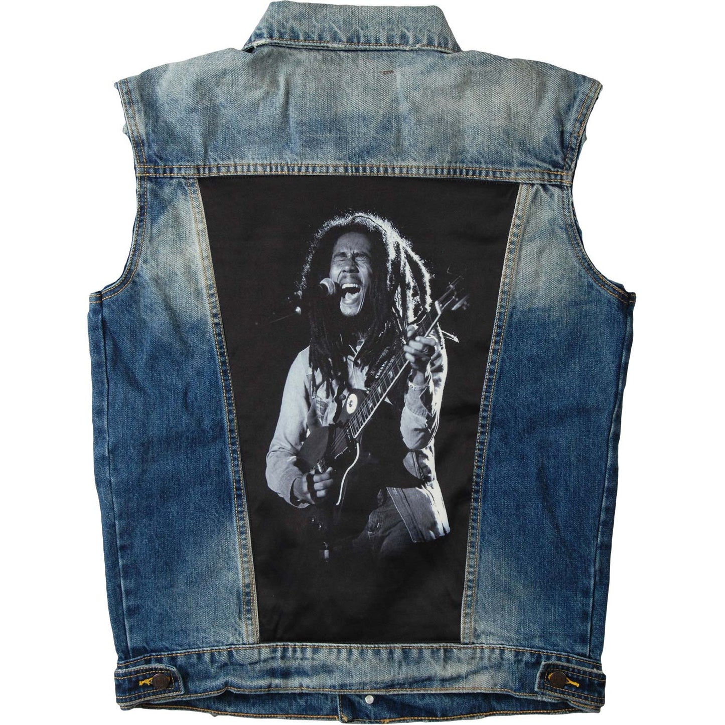 Bob Marley Rasta Blue Vest