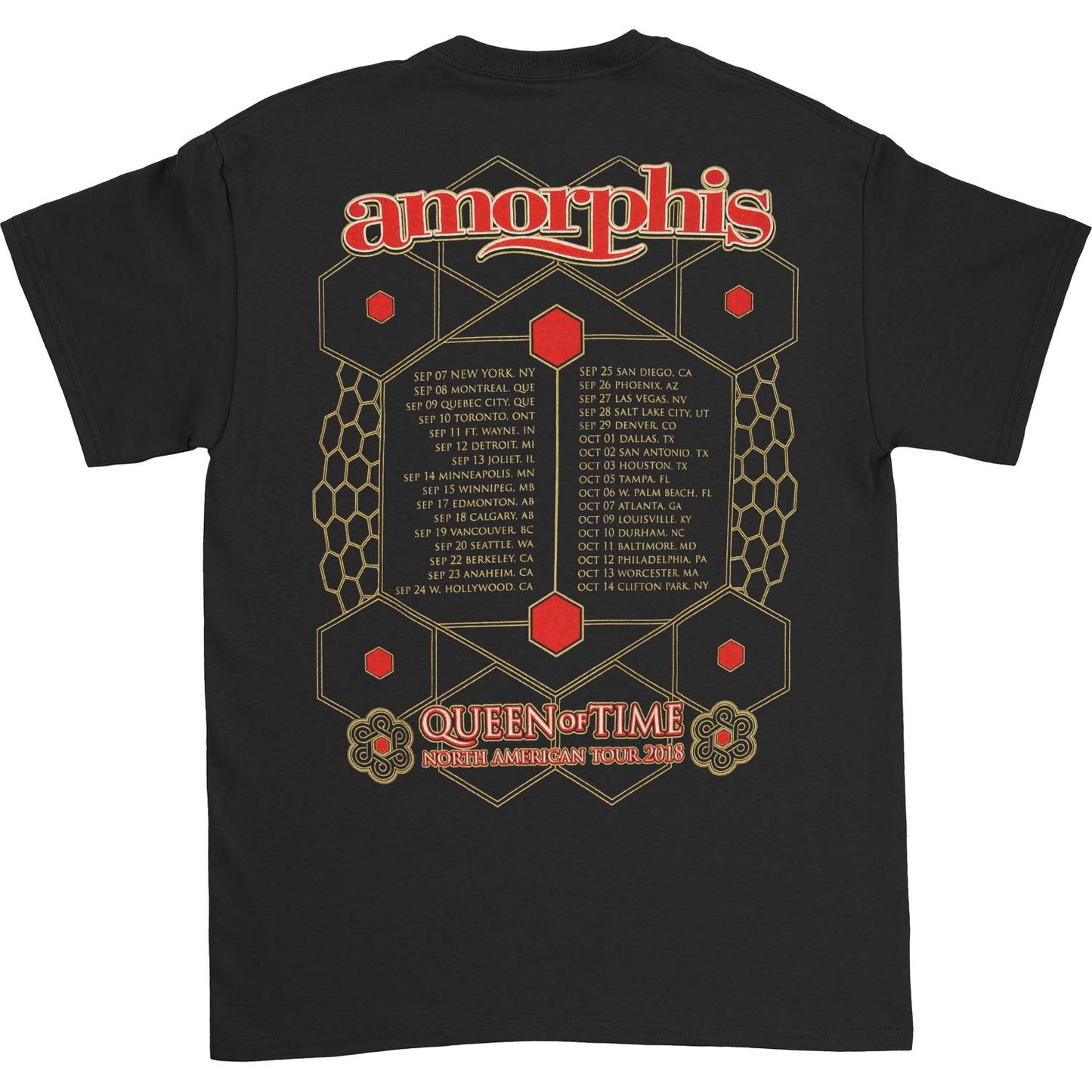 Amorphis Rotonde Date Back T-shirt