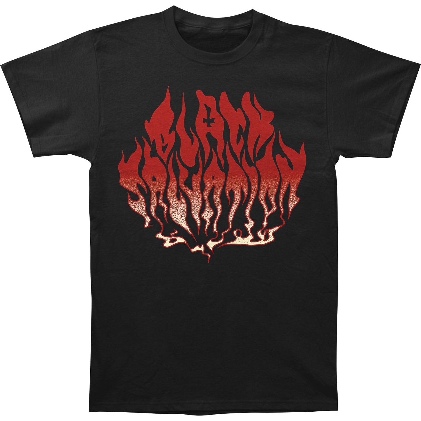 Black Salvation Uncertainty is Bliss T-shirt Front