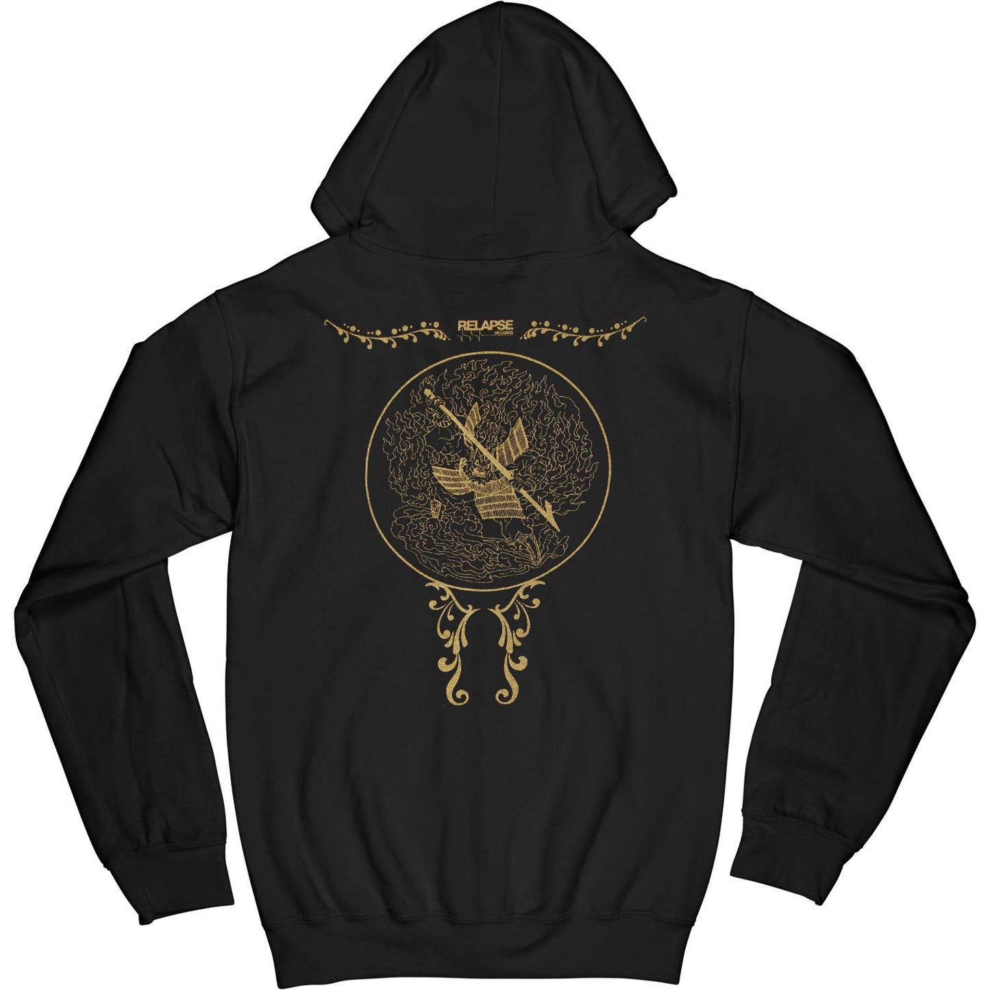 Leviathan Zippered Hooded Sweatshirt