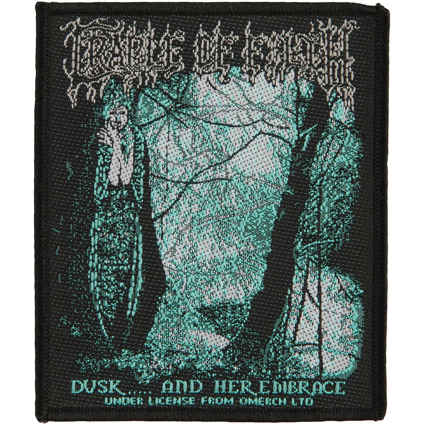 Cradle Of Filth Dusk And Her Embrace Woven Patch Front