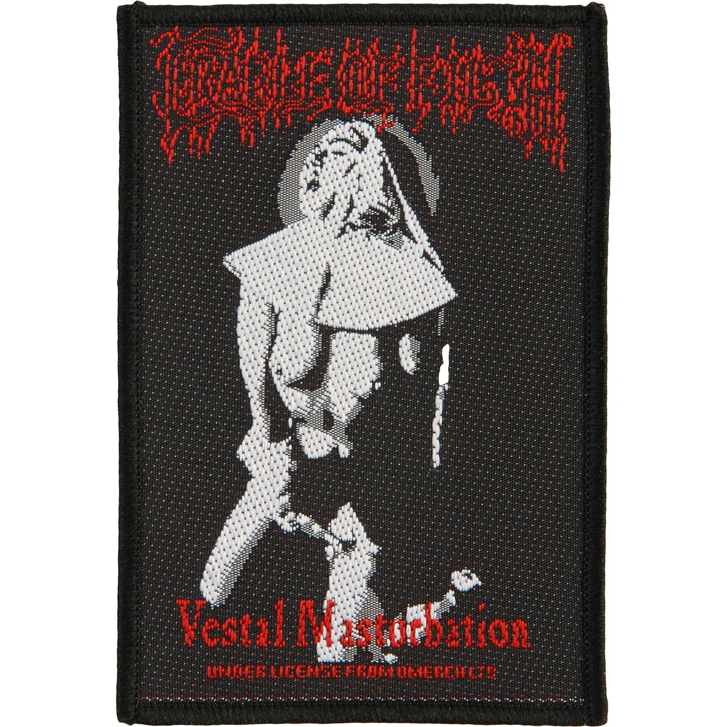 Cradle Of Filth Cradle Of Filth Vestal Masturbation Woven Patch