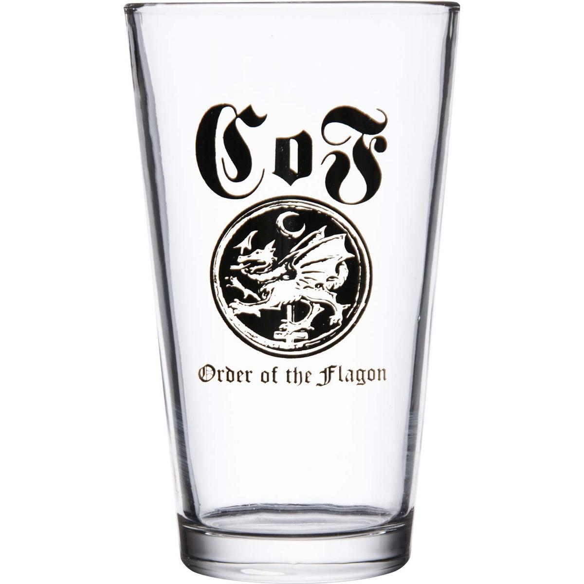Cradle Of Filth Order of the Flagon Pint Glass Front