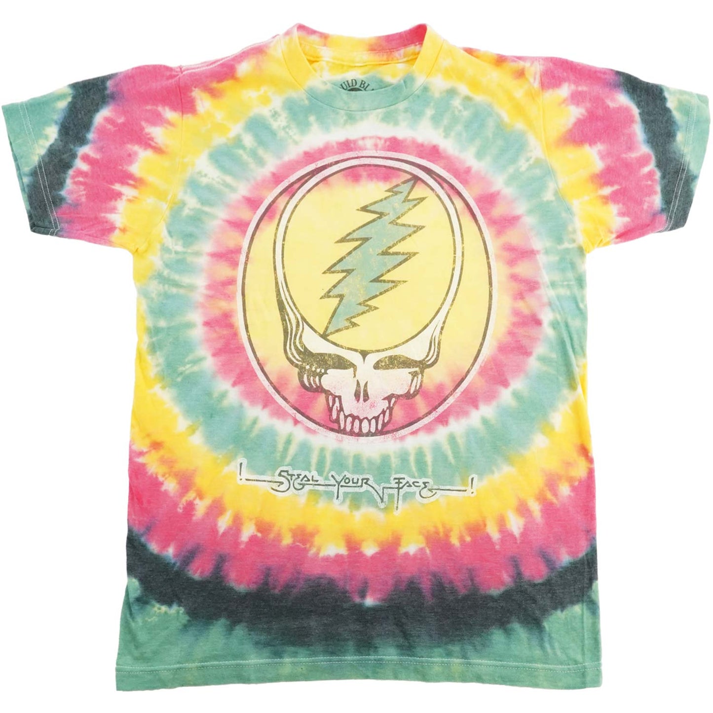 Grateful Dead Vintage Rasta SYF Tie Dye T-shirt Front