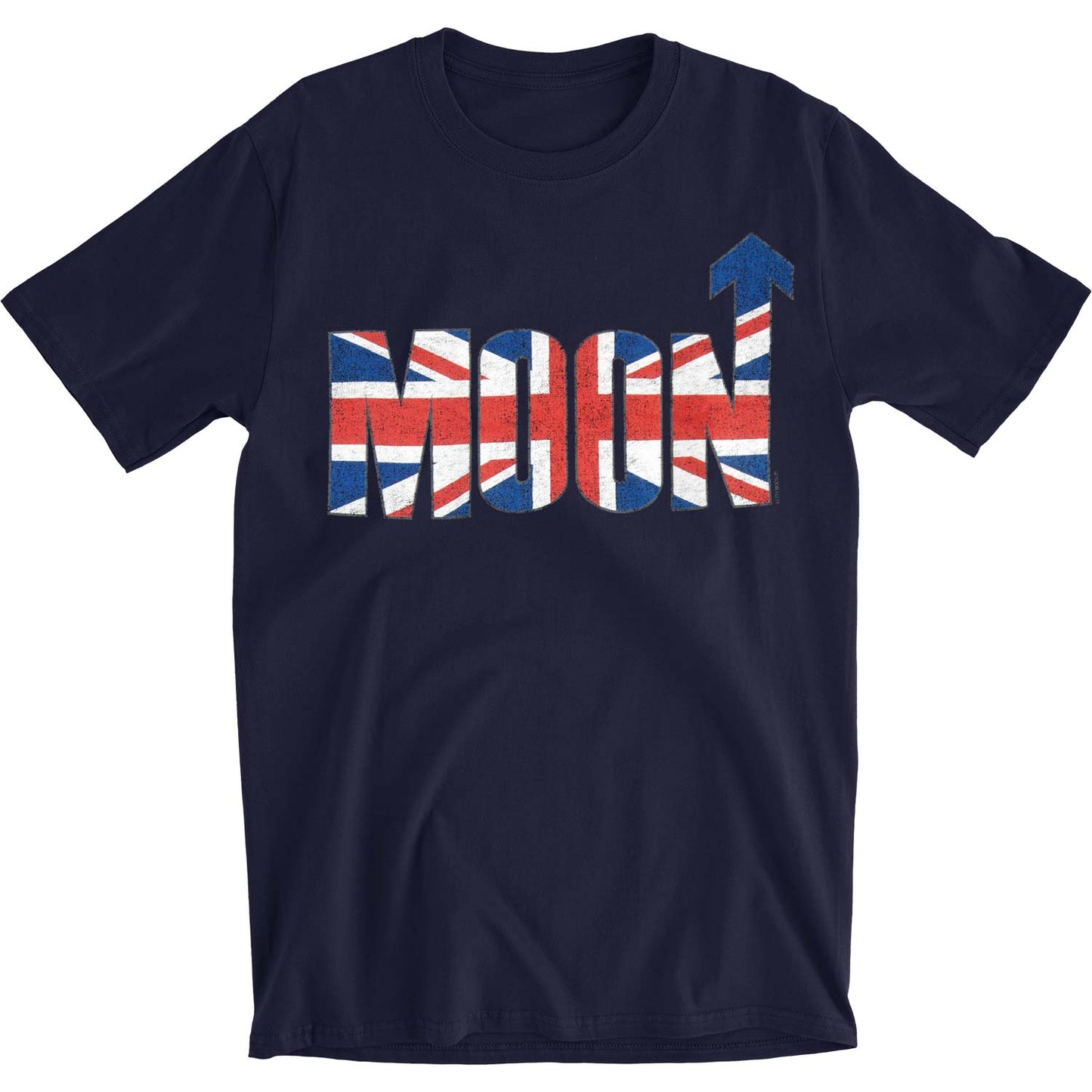 Who Keith Moon Upward Arrow Logo Slim Fit T-shirt Front