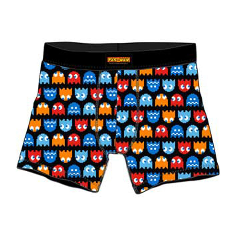 Pac-Man Ghosts Boxer Brief Underwear Front