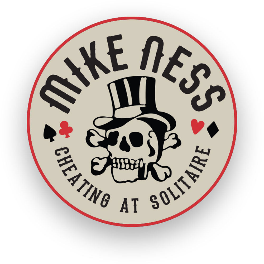 Mike Ness Cheating Enamel Pin Pewter Pin Badge