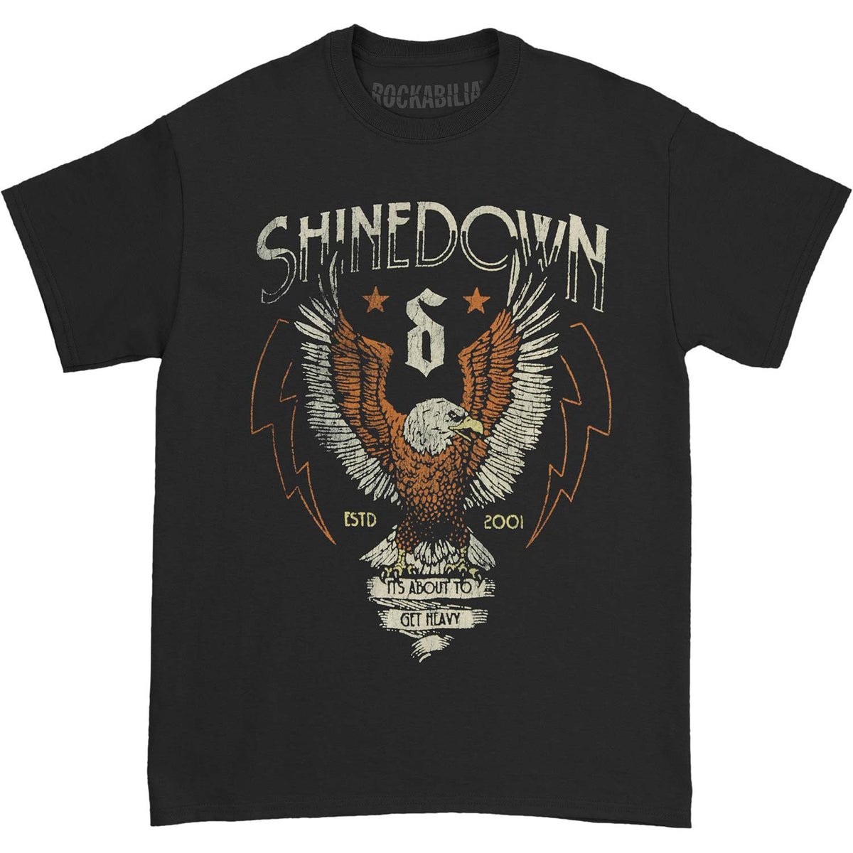 Shinedown Heavy Landing Tee T-shirt Front