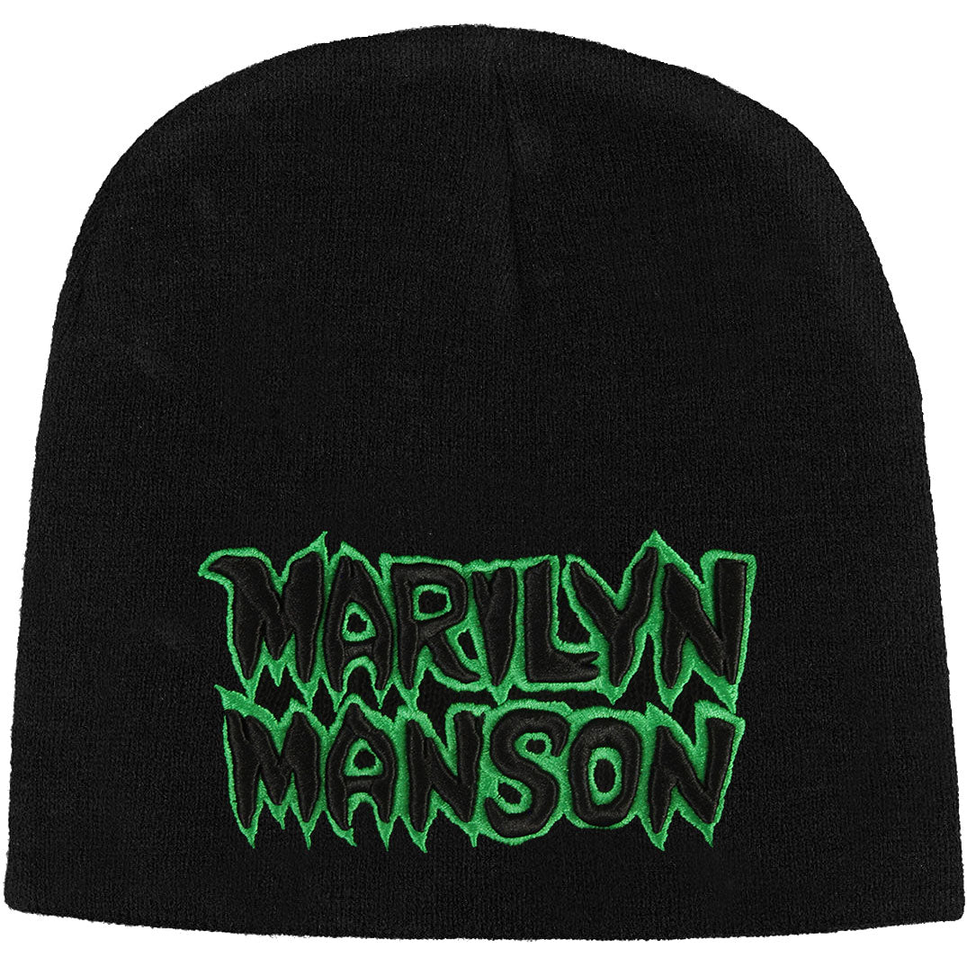 Marilyn Manson Logo Beanie Front