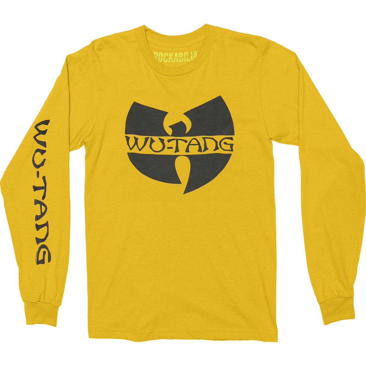 Wu Tang Clan Wu-Tang Logo Long Sleeve Front