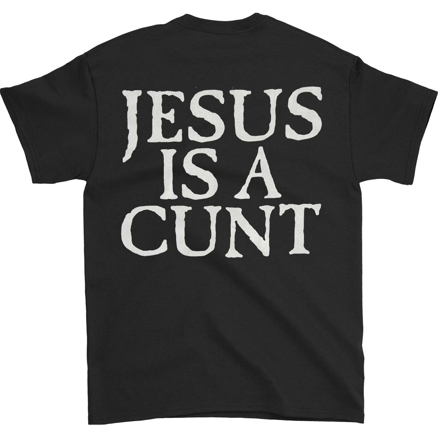 Cradle Of Filth Vestal Masturbation Jesus Is A Cunt T-shirt Back