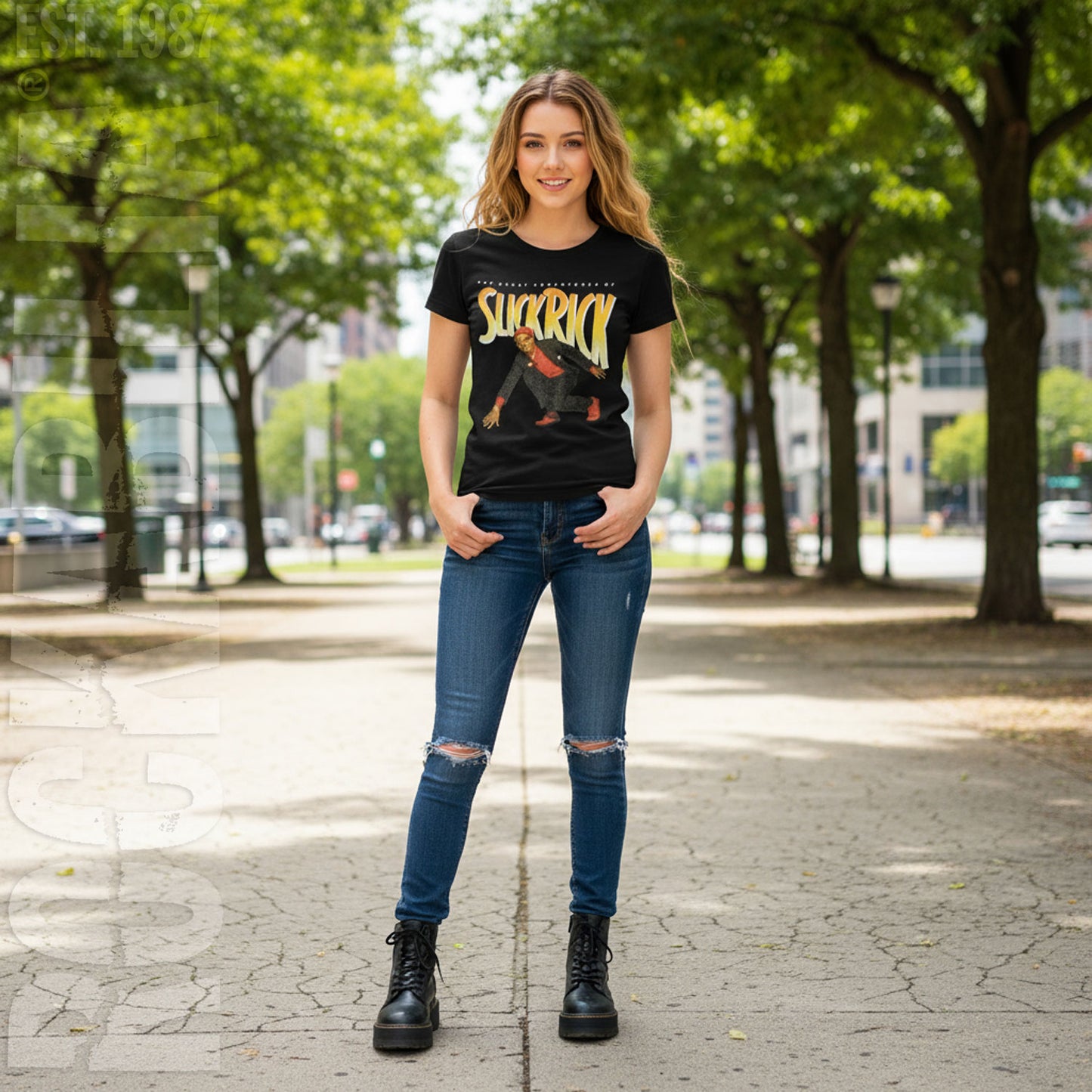 Slick Rick 30th Ann. Wmns Tee Junior Top Alt 2