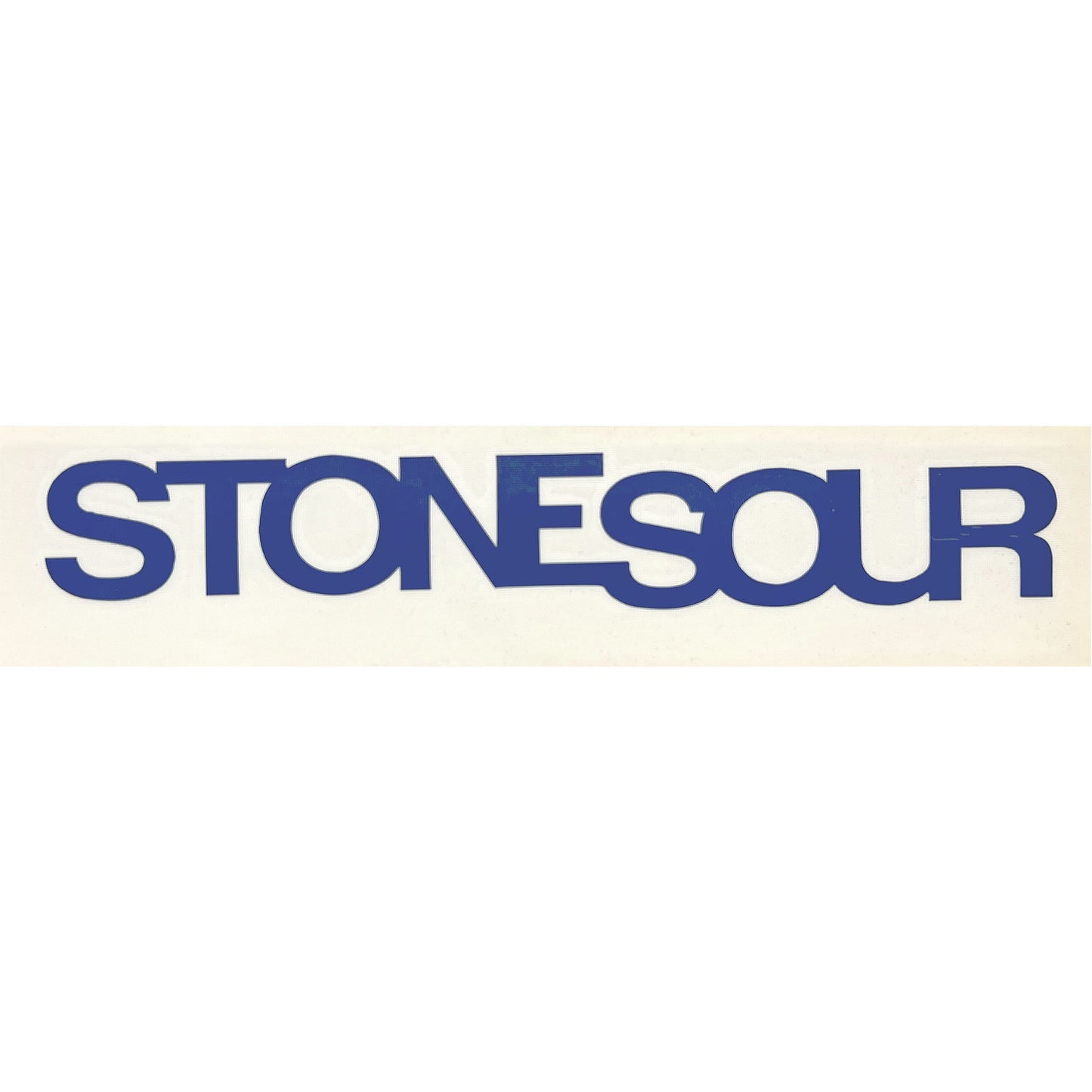 Stone Sour Logo Vinyl Cut (Blue) Peel & Rub Sticker Front