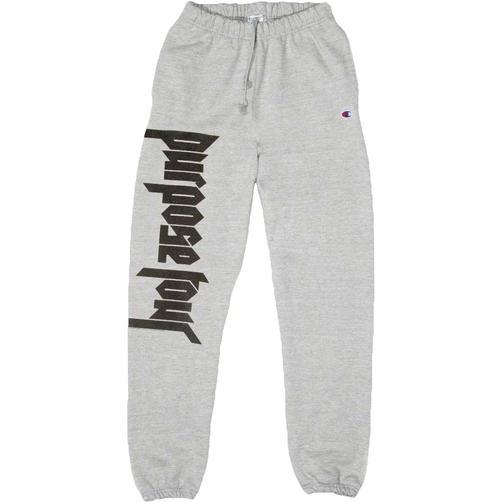 Justin Bieber Purpose Tour Sweatpants Front