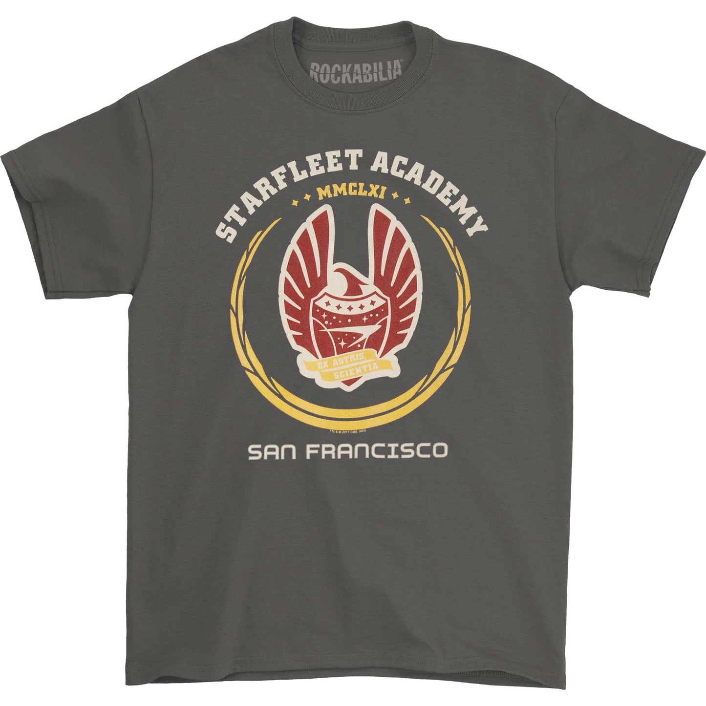 Star Trek Academy Heraldry T-shirt Front