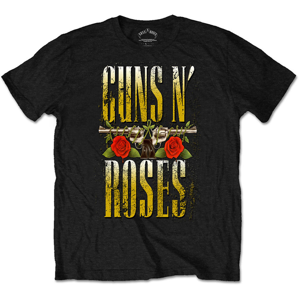 Guns N Roses Big Guns Slim Fit T-shirt Front
