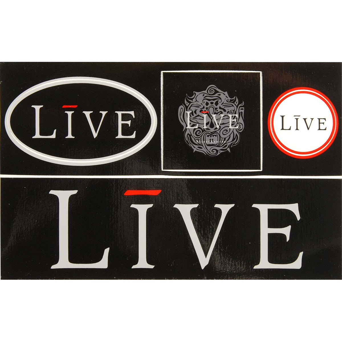 Live Sticker Set Front