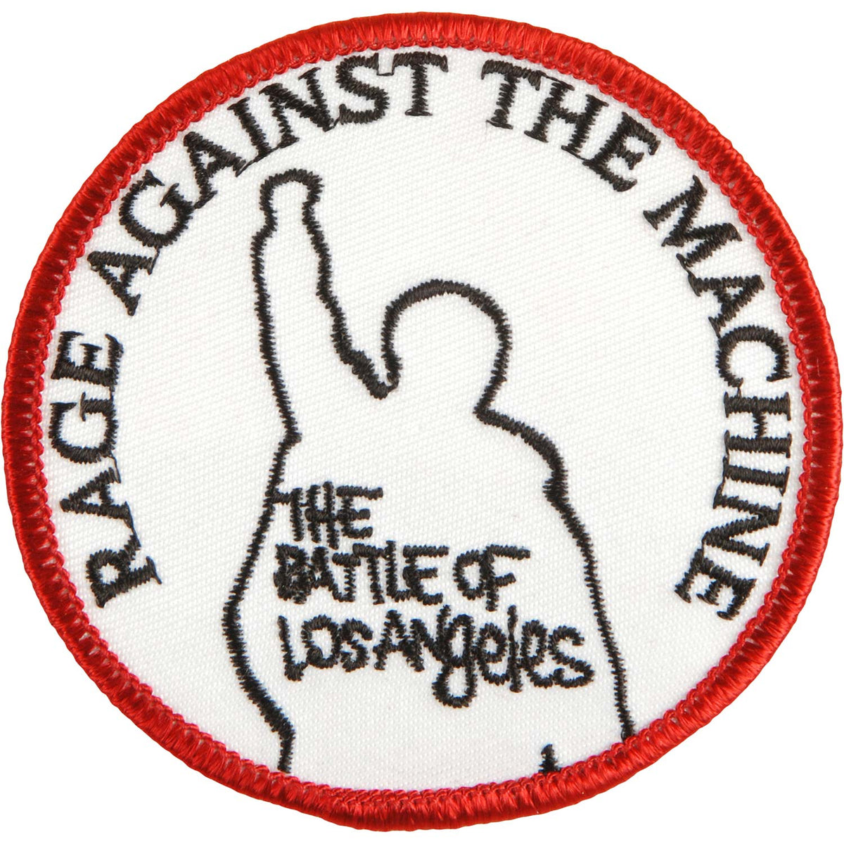 Rage Against The Machine Embroidered Patch Front