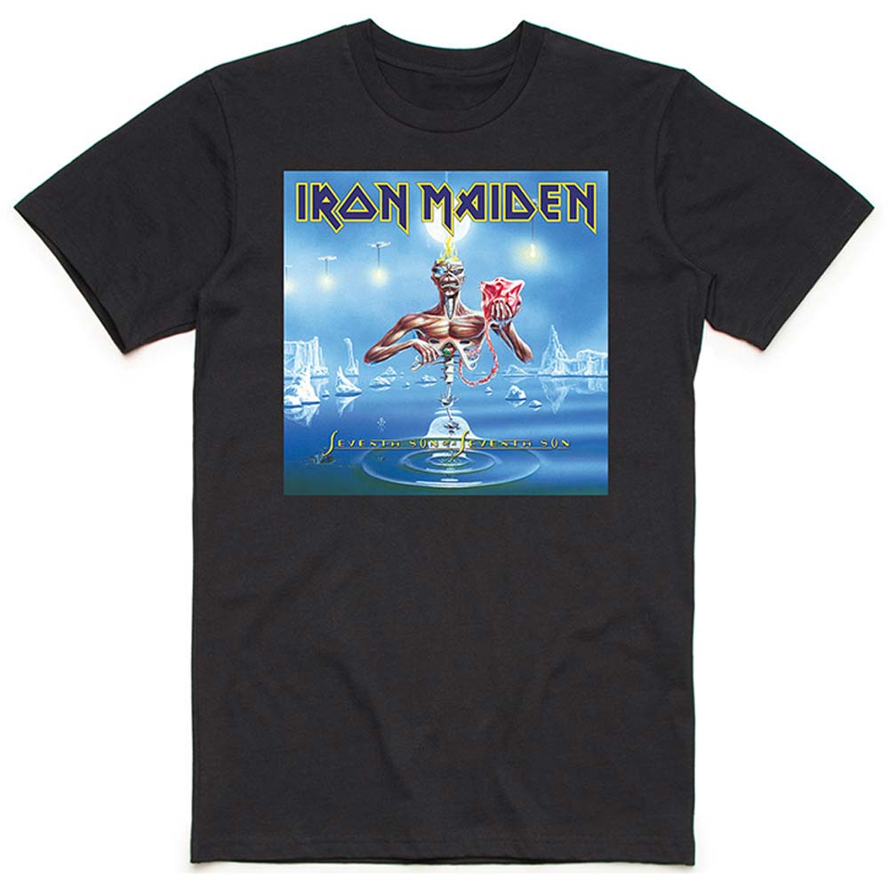 Iron Maiden Seventh Son Box Slim Fit T-shirt Front