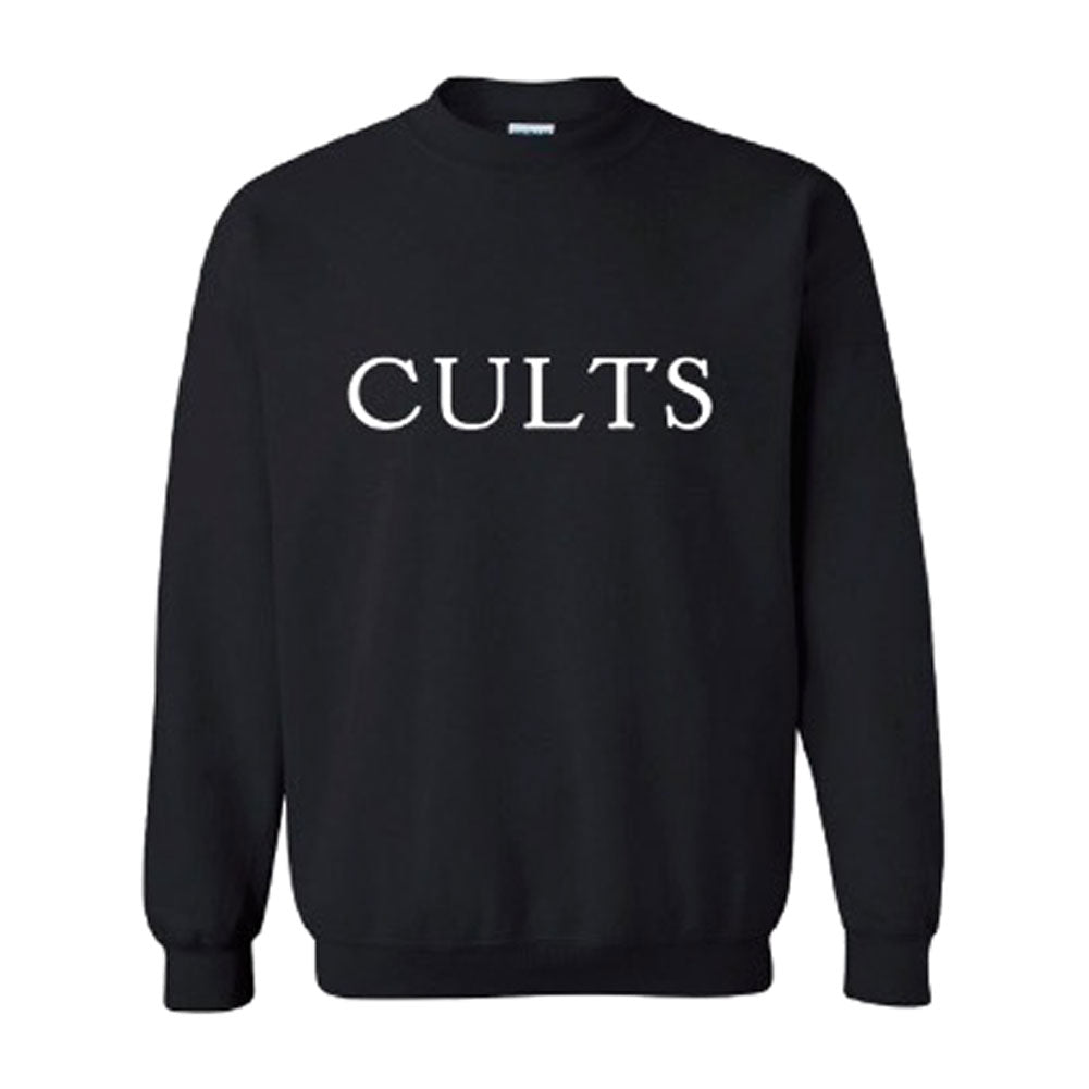 Cults White Text Sweatshirt