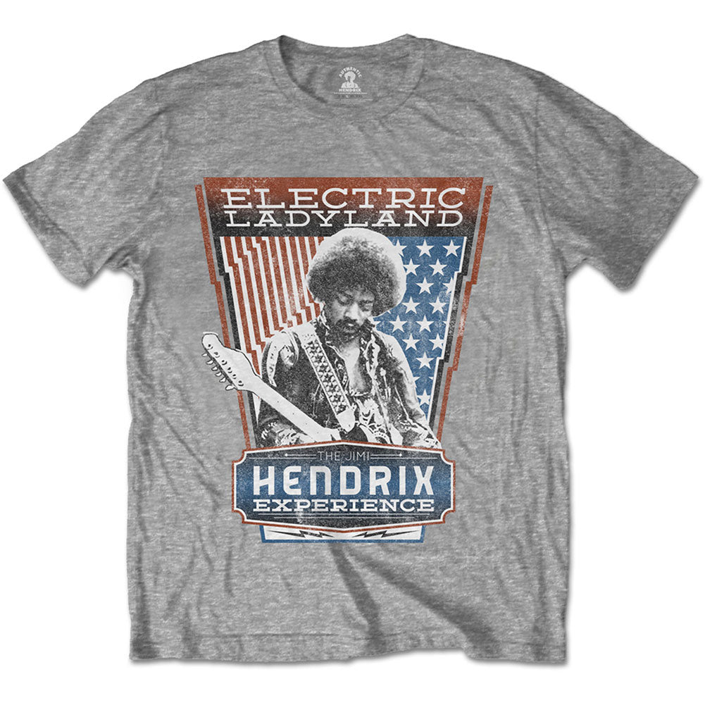 Jimi Hendrix Electric Ladyland Slim Fit T-shirt Front