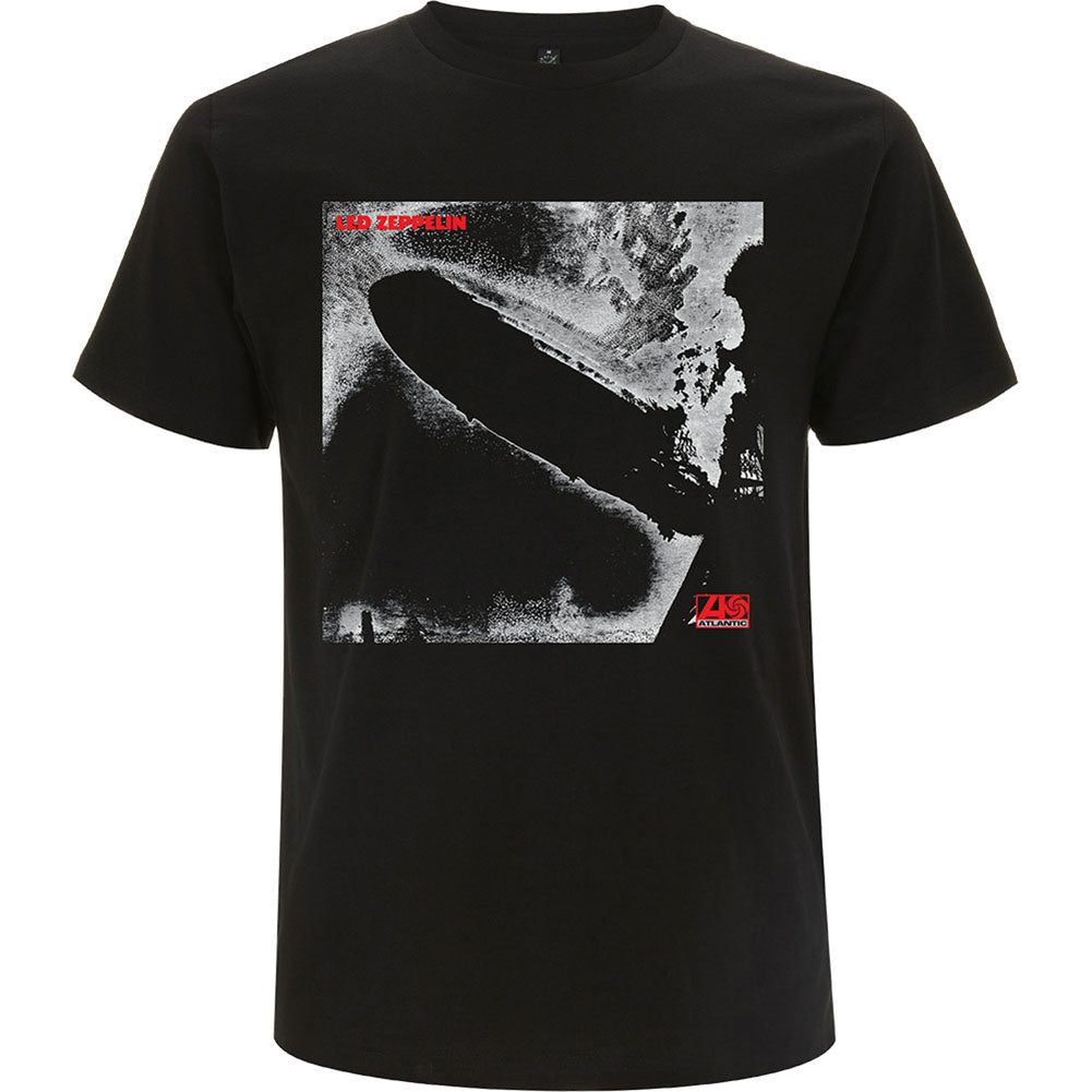 Led Zeppelin 1 Remastered Cover Slim Fit T-shirt Front