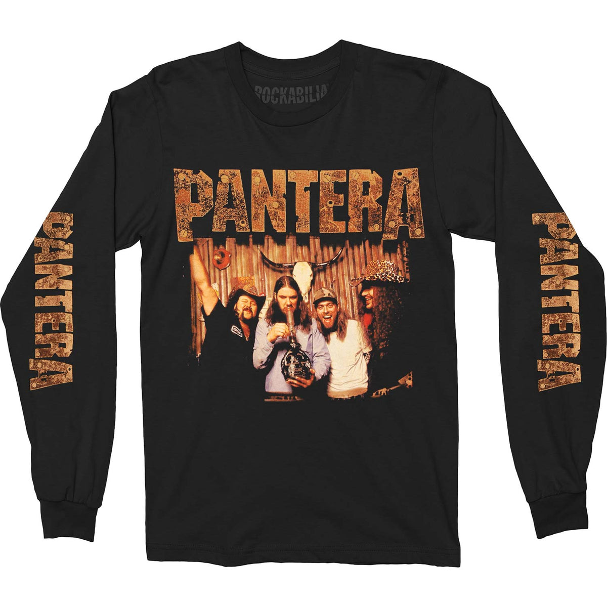 Pantera Group Photo L S Long Sleeve Front