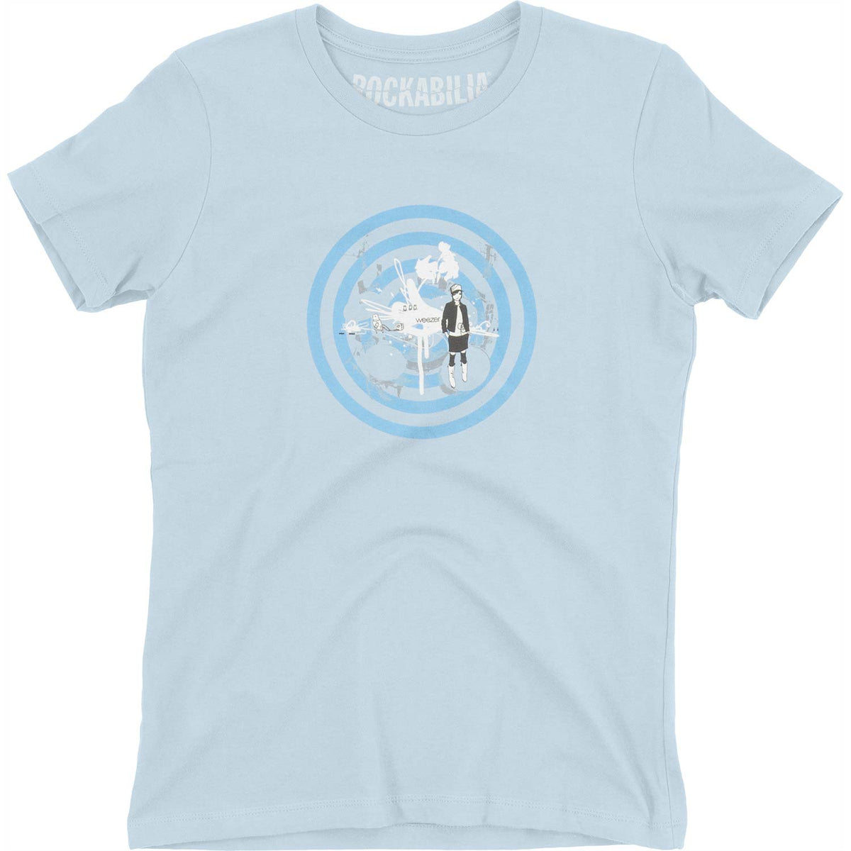 Weezer Groupie Girl Jr's T Junior Top Front