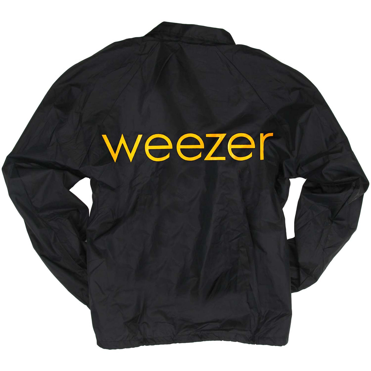 Weezer Logo Lined Windbreaker Back