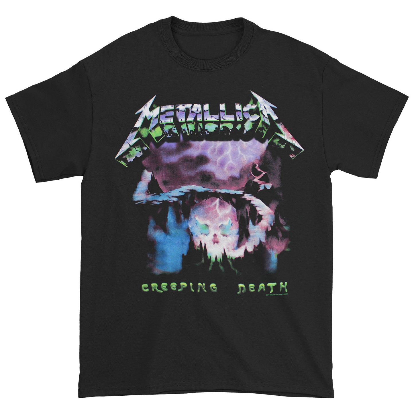 Metallica Creeping Death Slim Fit T-shirt Front