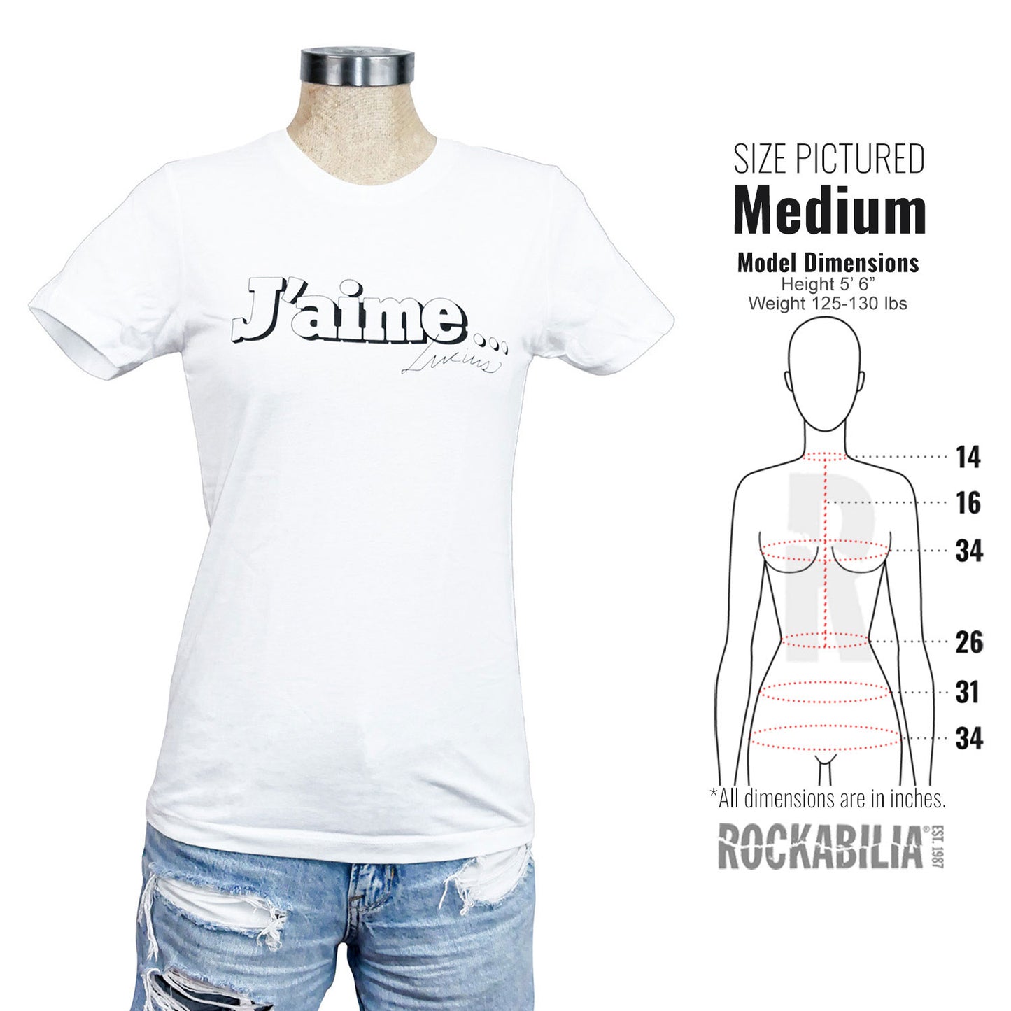 Lucius Girl's J'aime Junior Top Alt 3