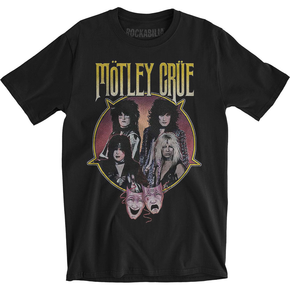 Motley Crue Theatre Pentagram Slim Fit T-shirt Front