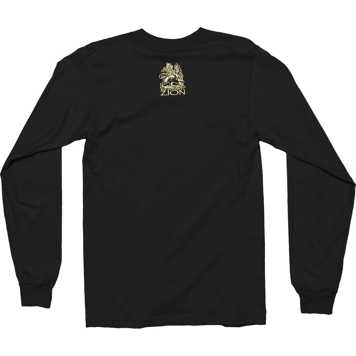 Haile Selassie Rastafari Oval Long Sleeve Back