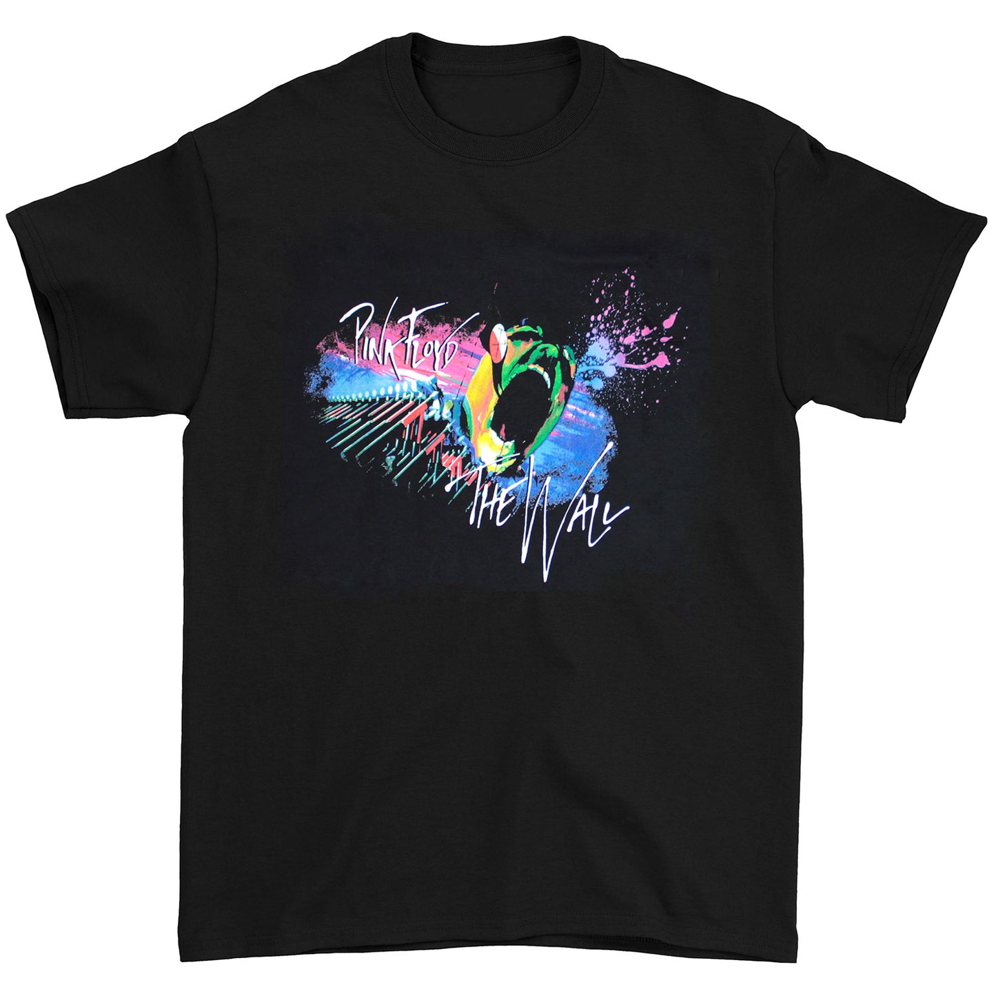 Pink Floyd The Wall Head Banga Slim Fit T-shirt Front